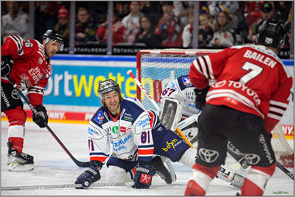 PENNY DEL; Koelner Haie- Iserlohn Roosters; Koeln, 24.01.2023